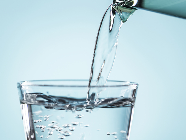Glass of water